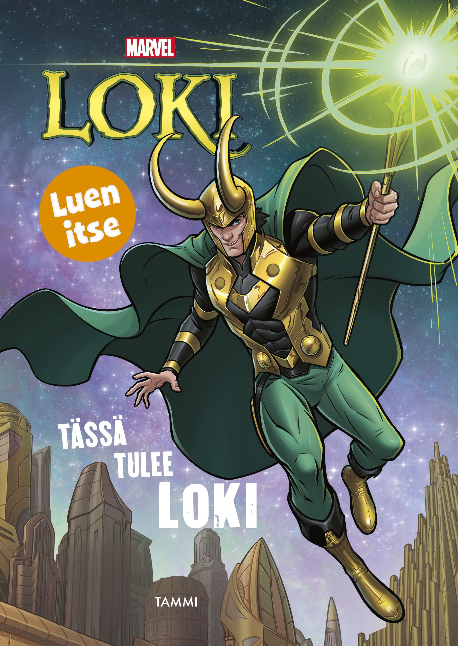 Siirry tuotesivulle Tässä tulee Loki. Luen itse