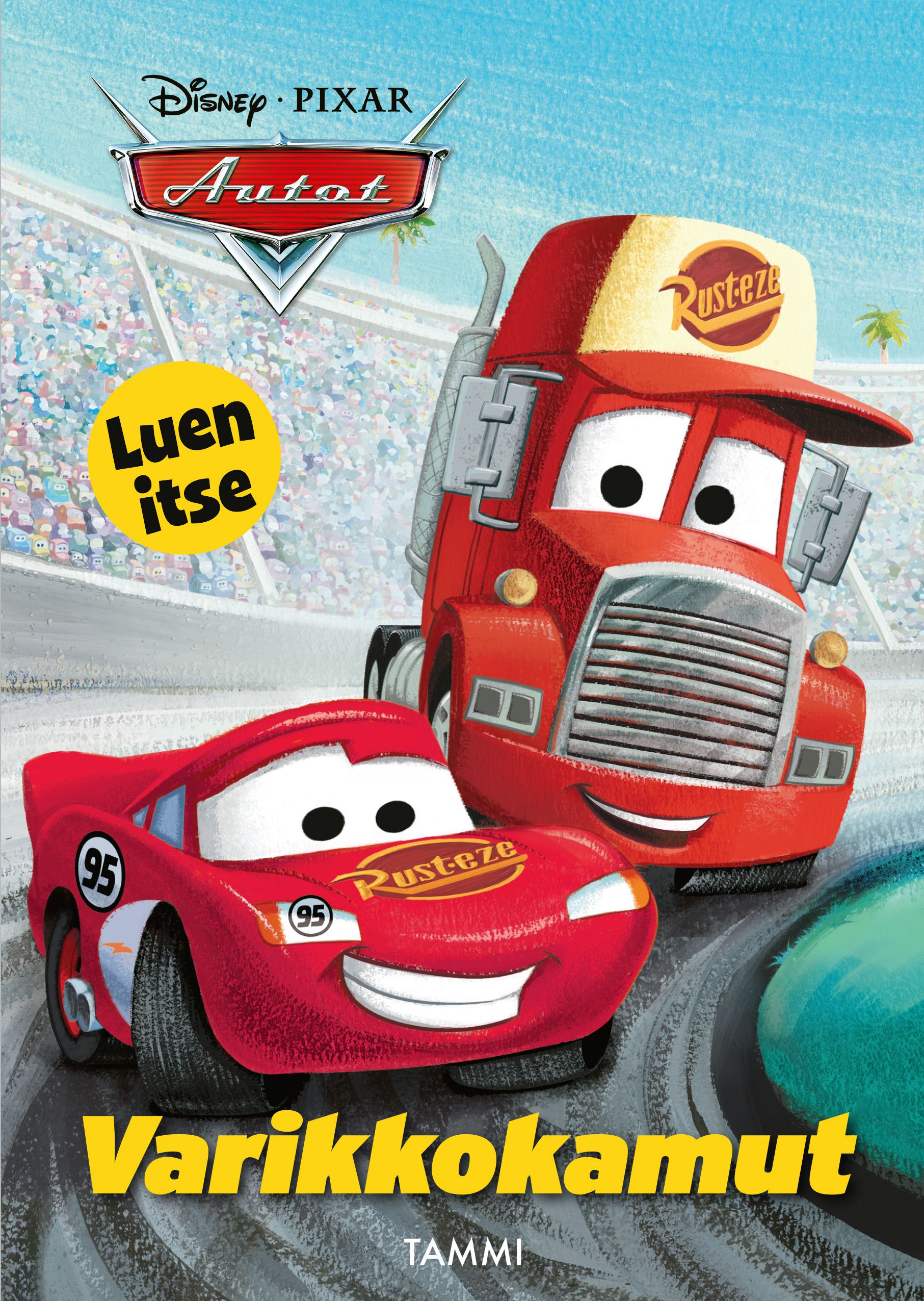 Siirry tuotesivulle Disney Pixar Autot. Varikkokamut. Luen itse
