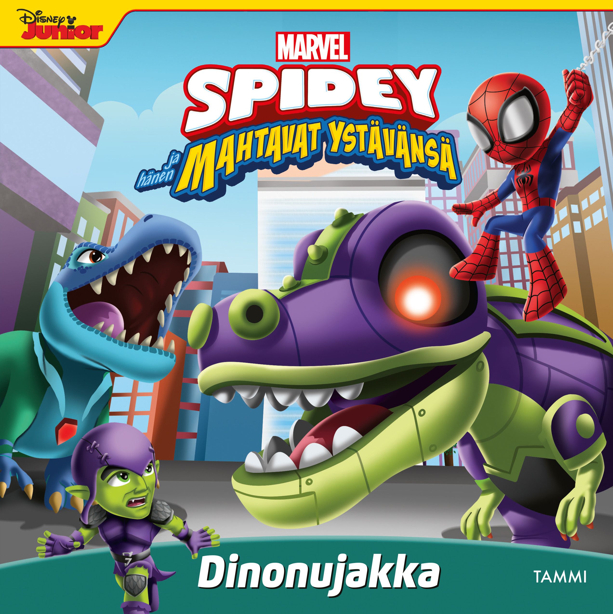 Siirry tuotesivulle Marvel. Spidey ja hänen mahtavat ystävänsä. Dinonujakka