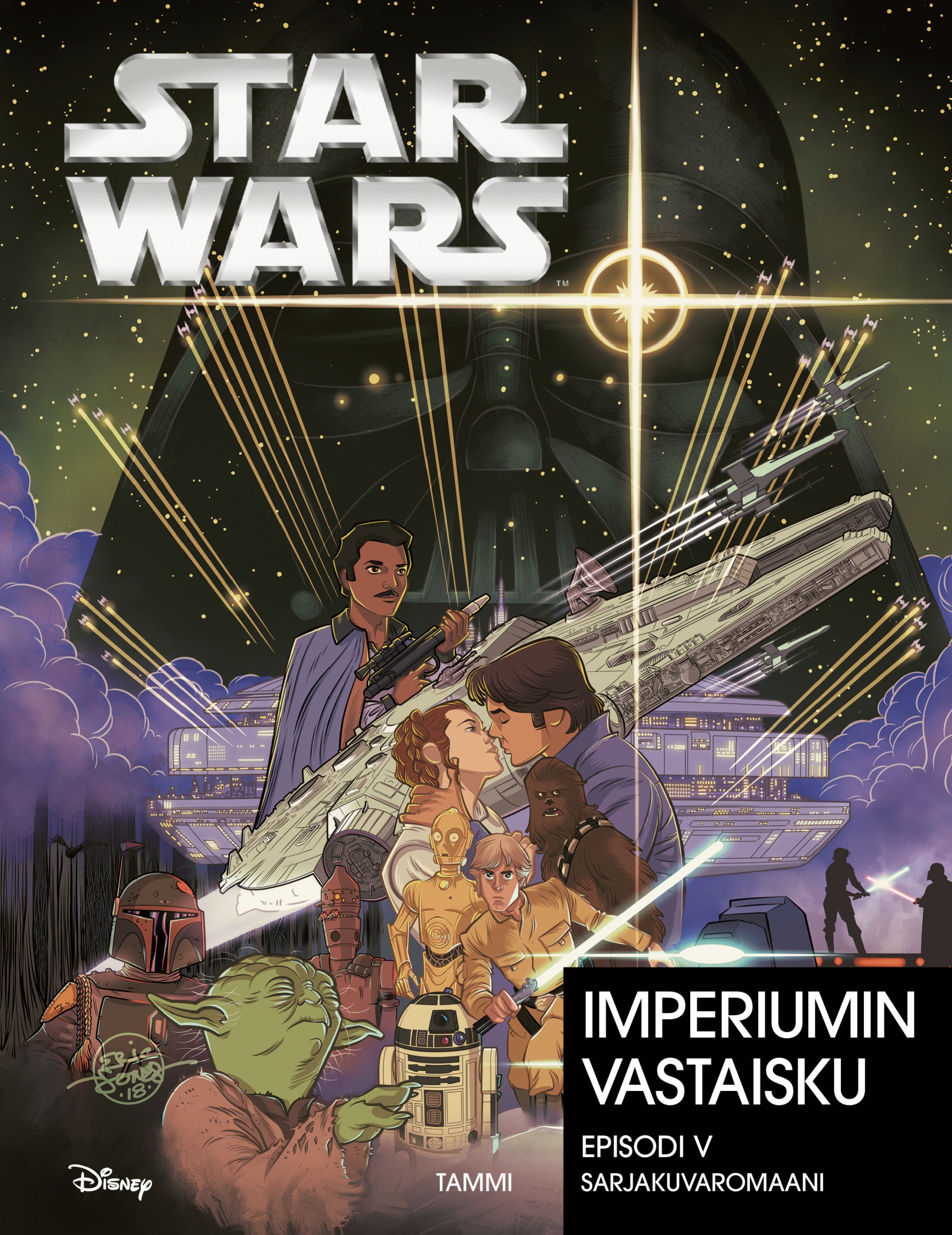 Siirry tuotesivulle Star Wars. Episodi V. Imperiumin vastaisku. Sarjakuvaromaani