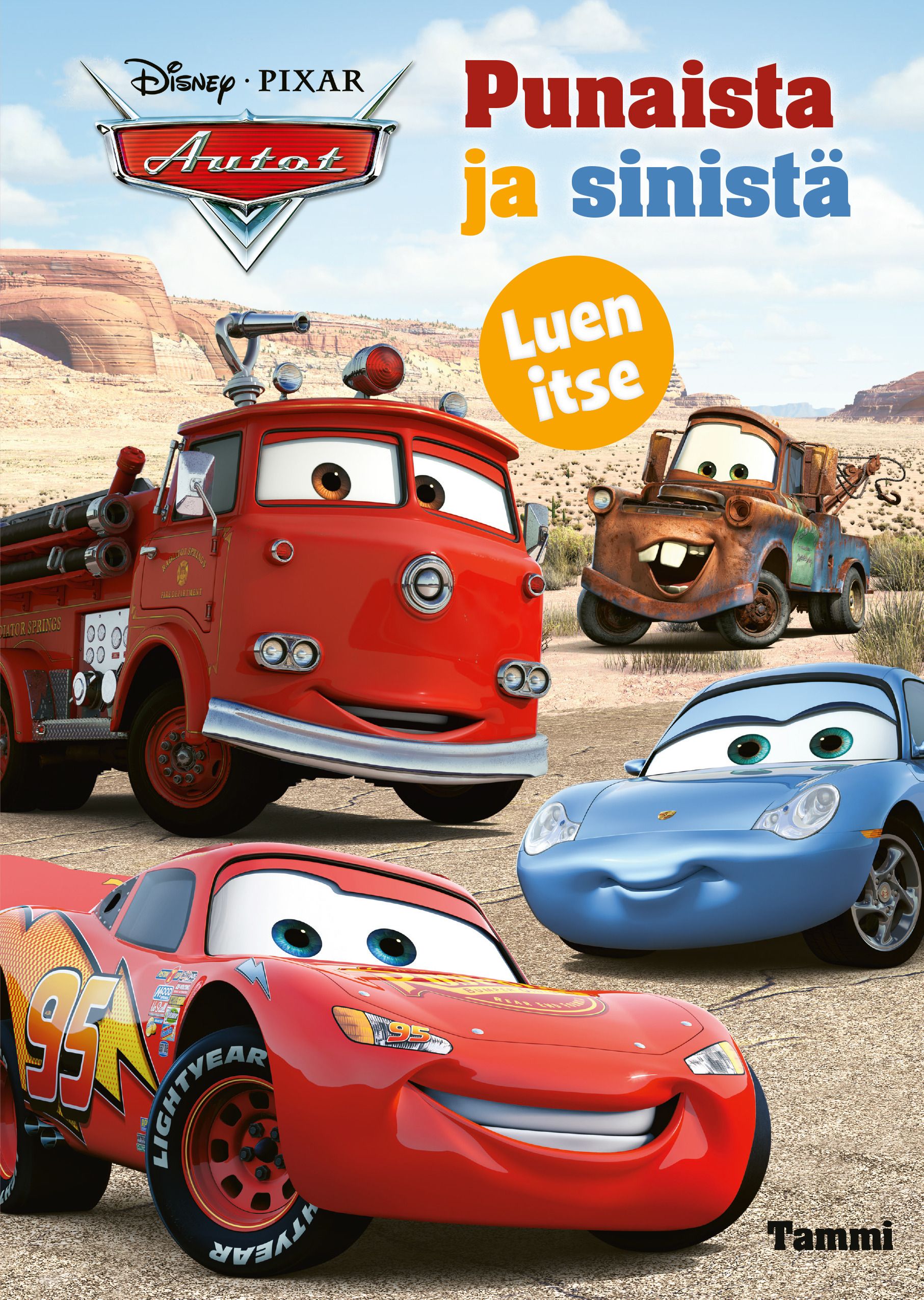 Siirry tuotesivulle Disney Pixar Autot. Punaista ja sinistä. Luen itse