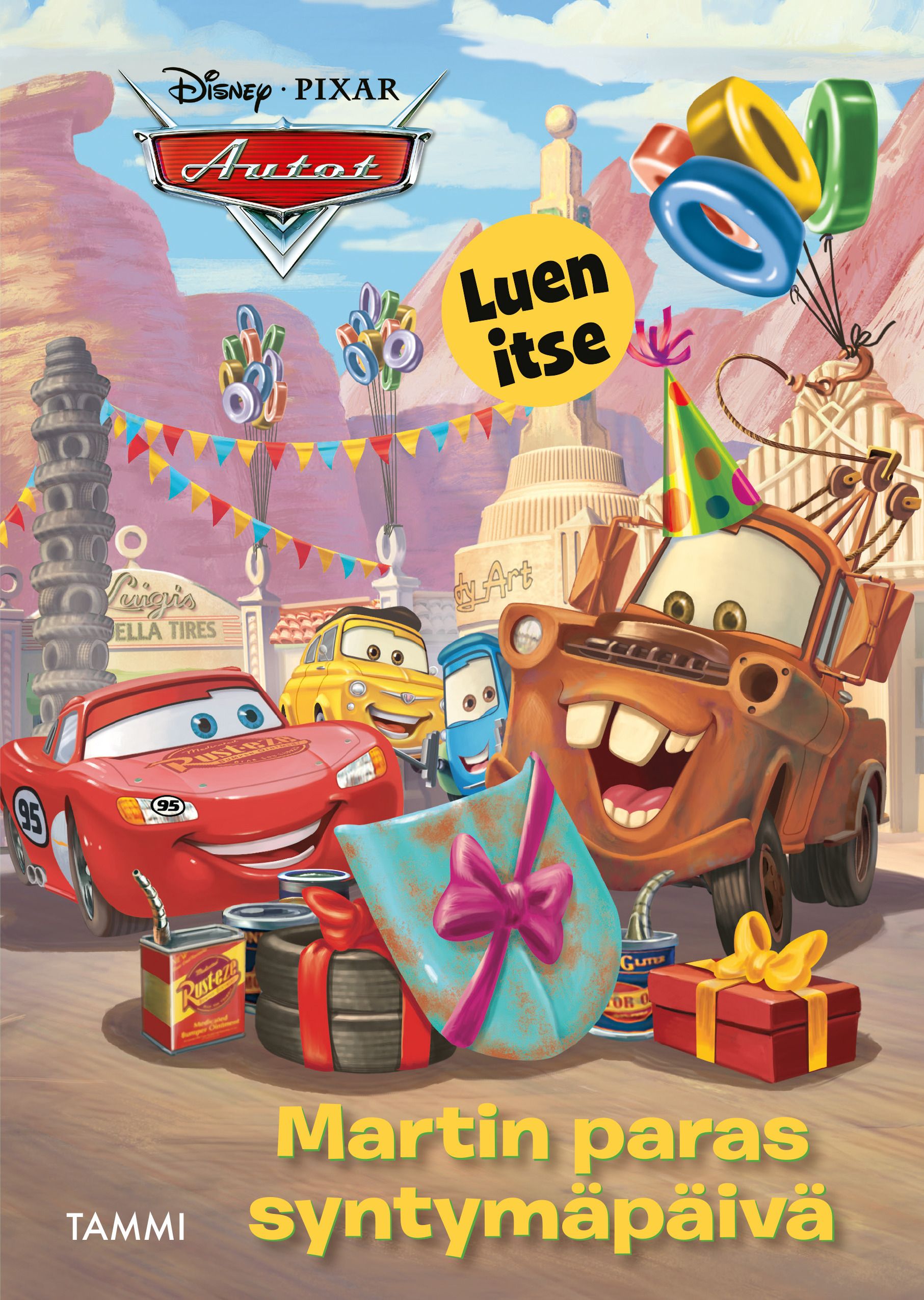 Siirry tuotesivulle Disney Pixar Autot. Martin paras syntymäpäivä. Luen itse