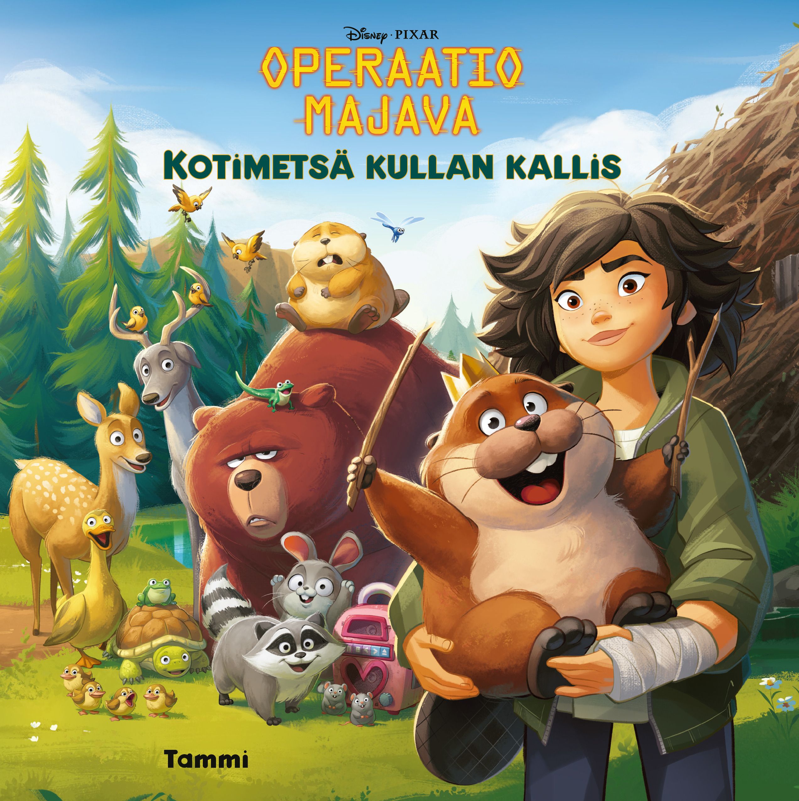 Siirry tuotesivulle Disney Pixar. Operaatio majava. Kotimetsä kullan kallis