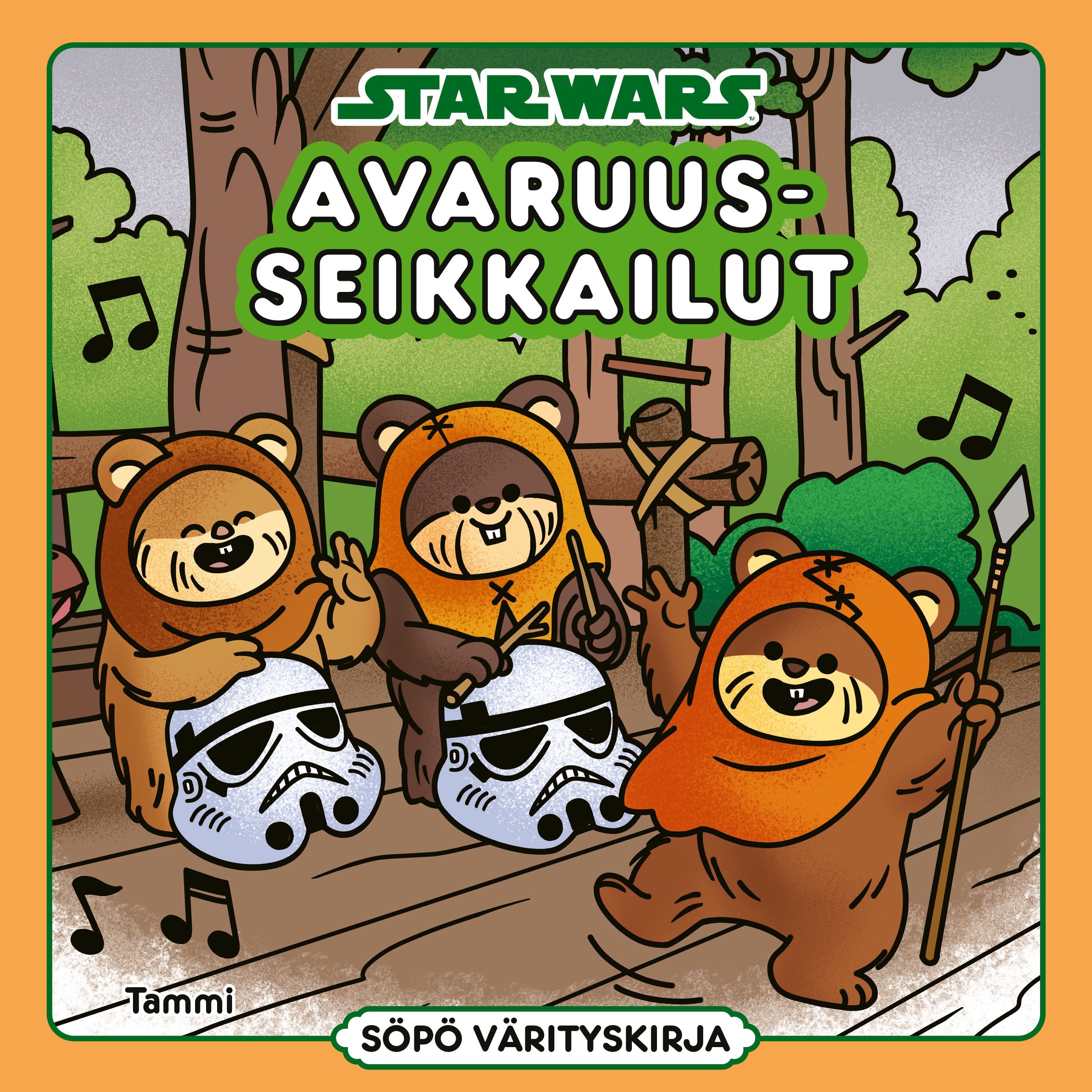 Siirry tuotesivulle Star Wars. Avaruusseikkailut. Söpö värityskirja.