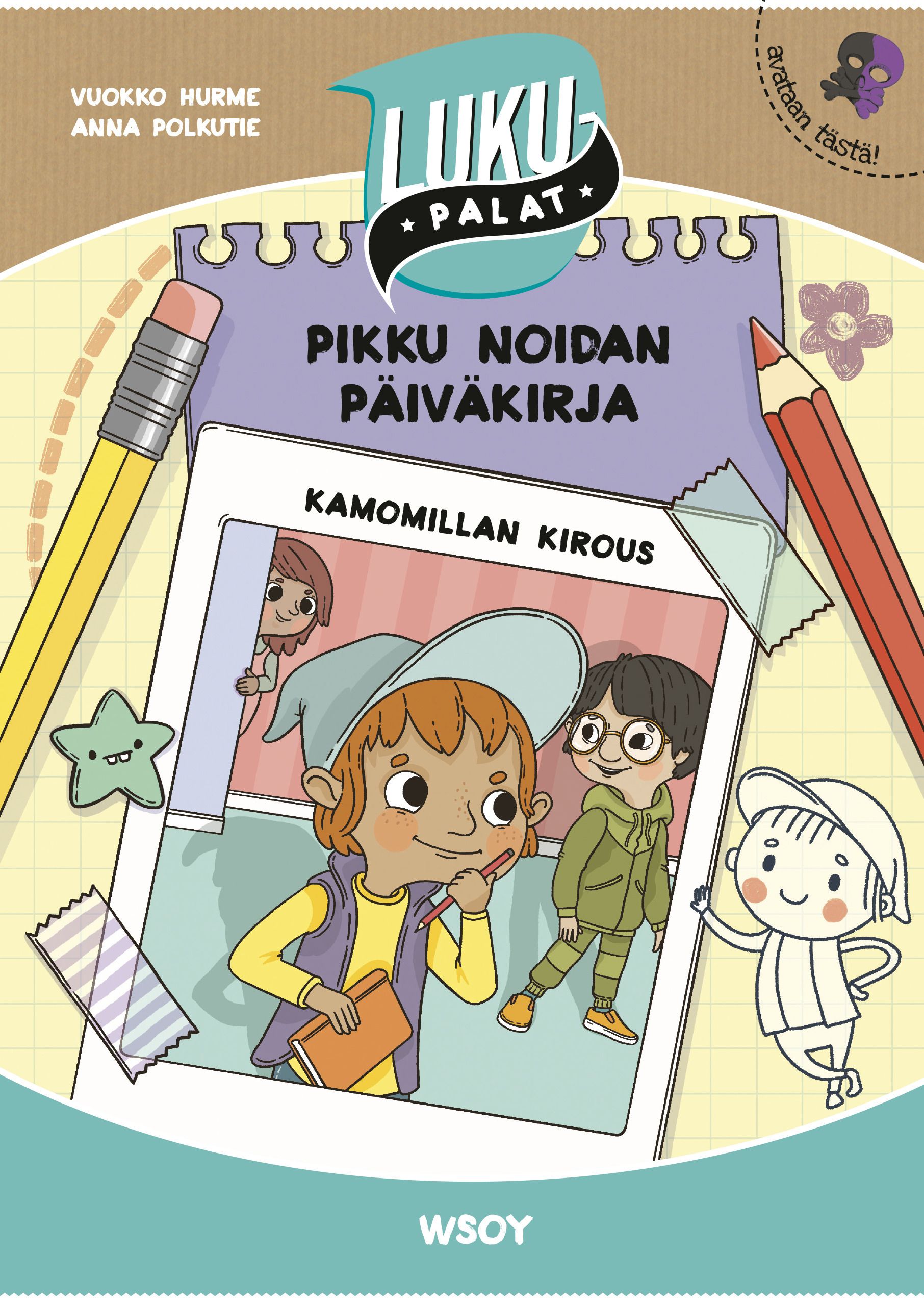 Siirry tuotesivulle Pikku noidan päiväkirja: Kamomillan kirous