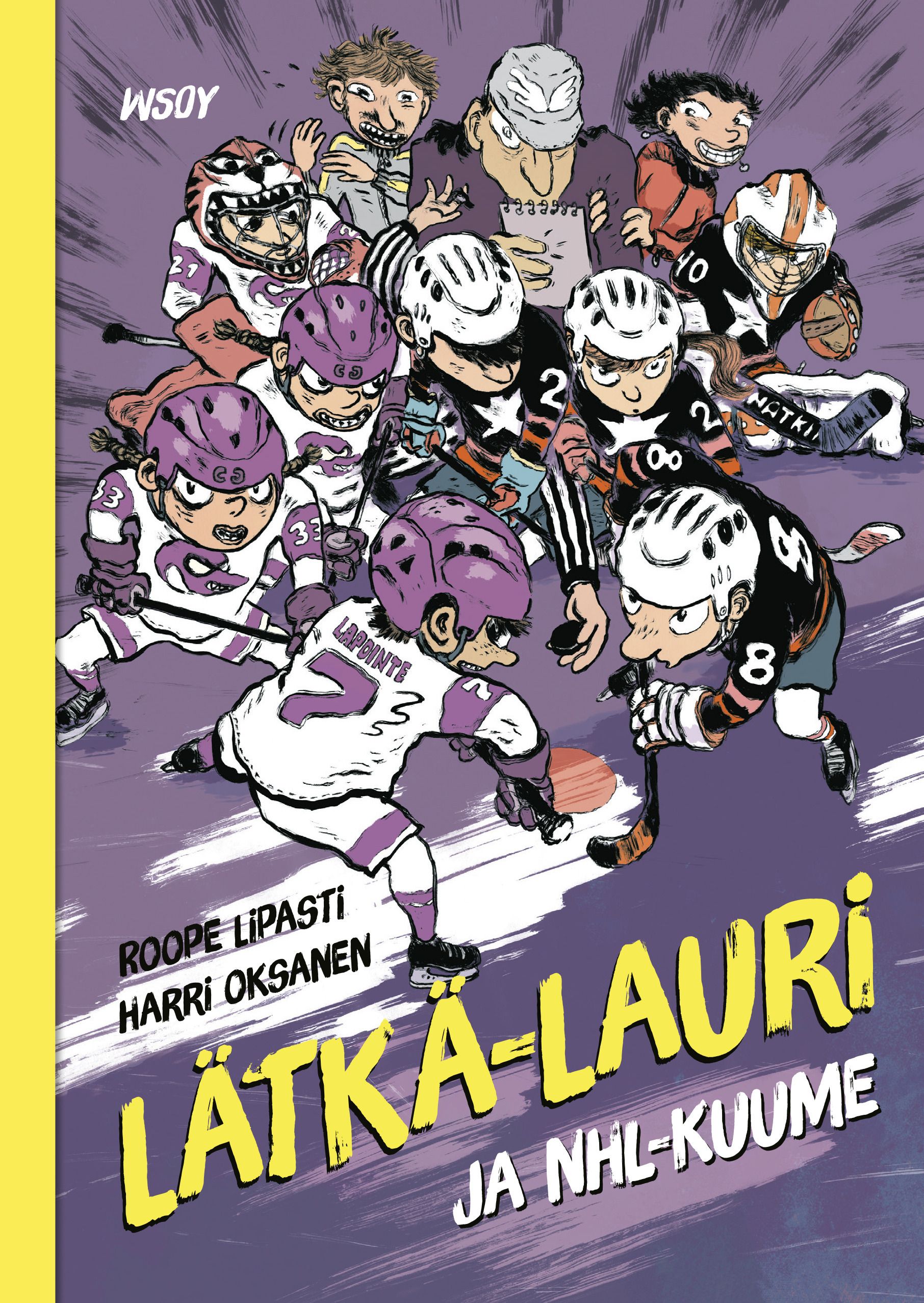 Siirry tuotesivulle Lätkä-Lauri ja NHL-kuume