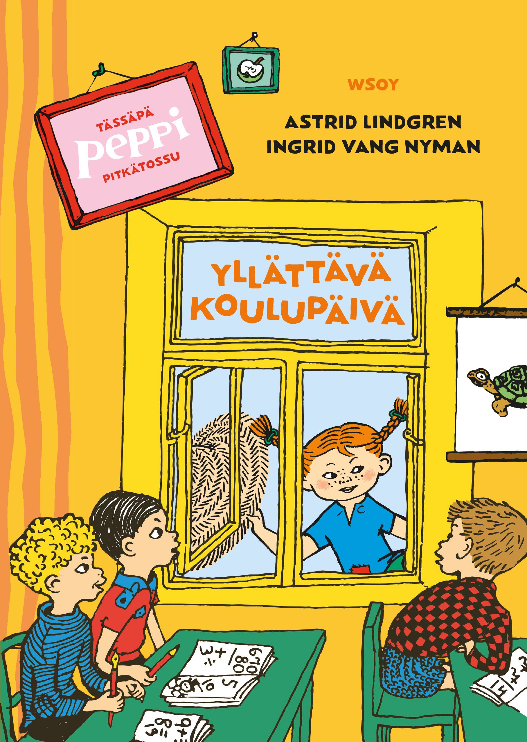 Siirry tuotesivulle Tässäpä Peppi Pitkätossu: Yllättävä koulupäivä