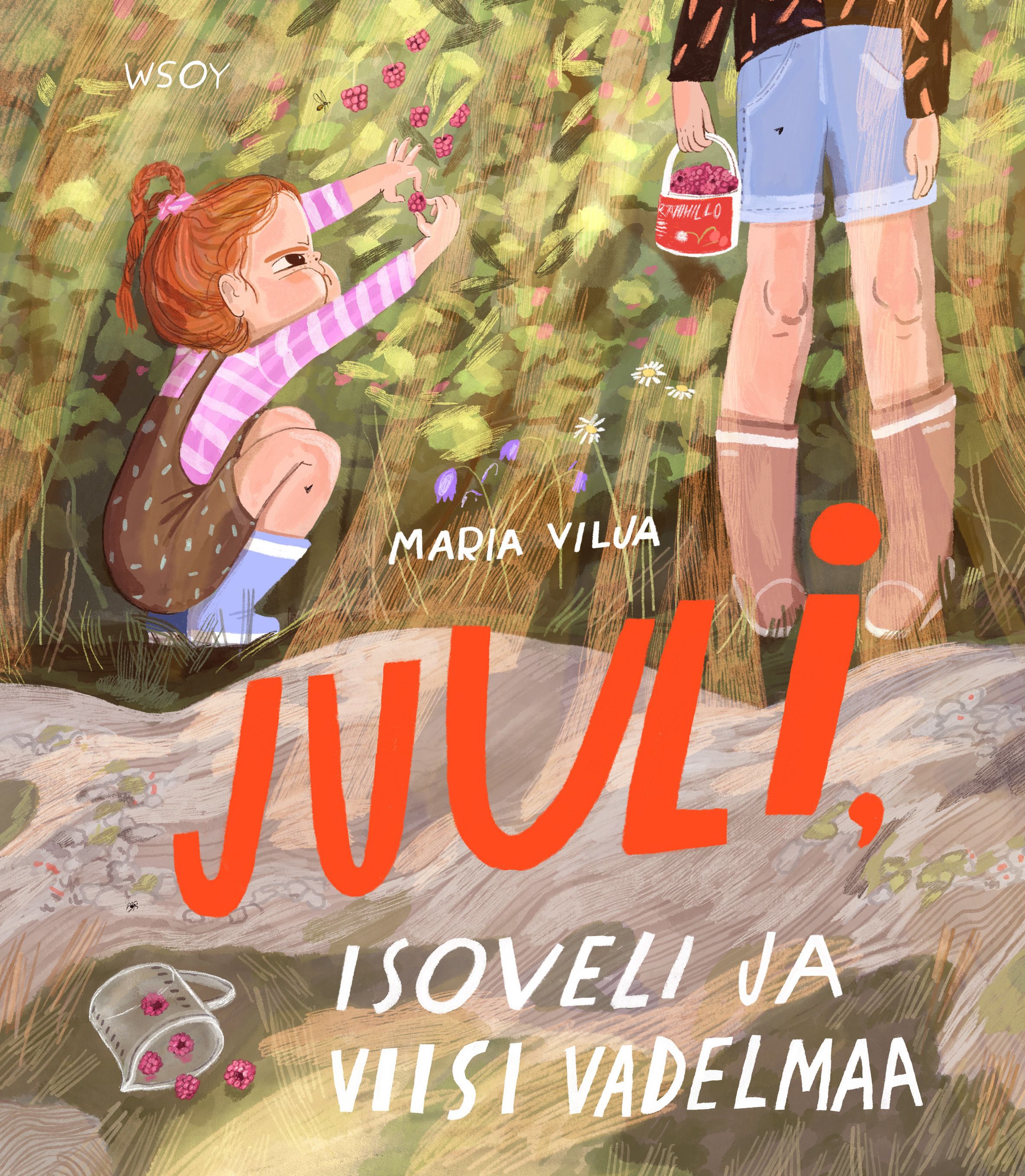 Siirry tuotesivulle Juuli, isoveli ja viisi vadelmaa