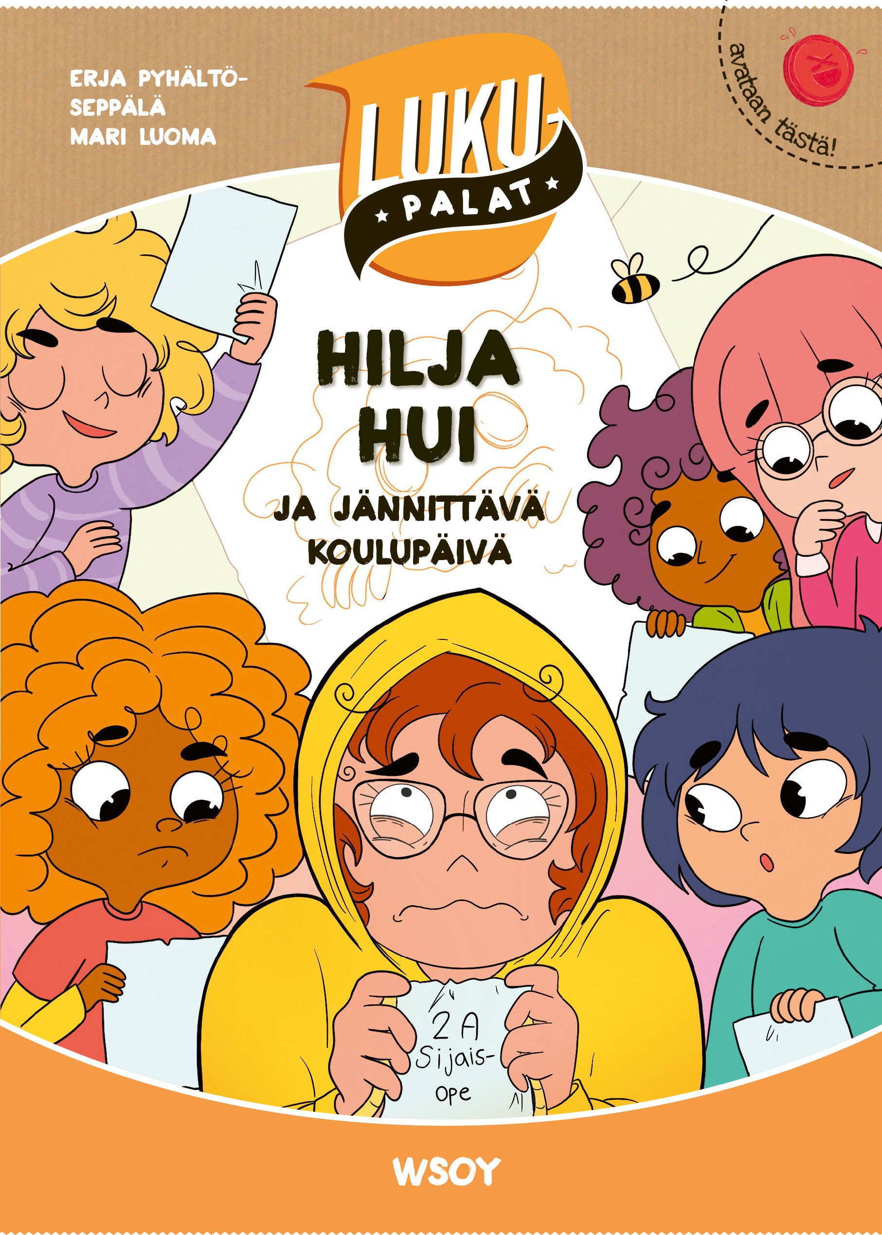 Siirry tuotesivulle Hilja Hui ja jännittävä koulupäivä