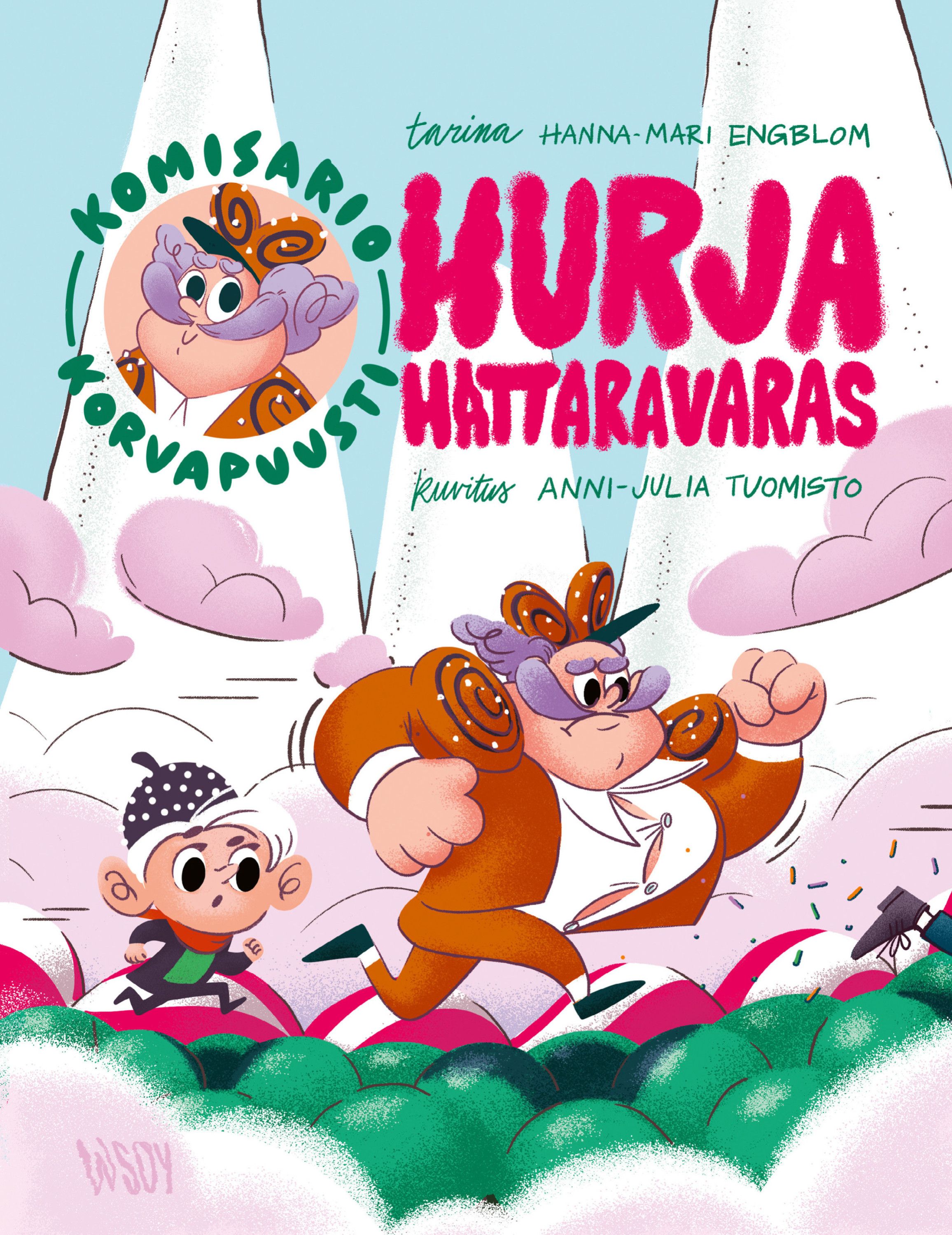 Siirry tuotesivulle Komisario Korvapuusti: Hurja hattaravaras