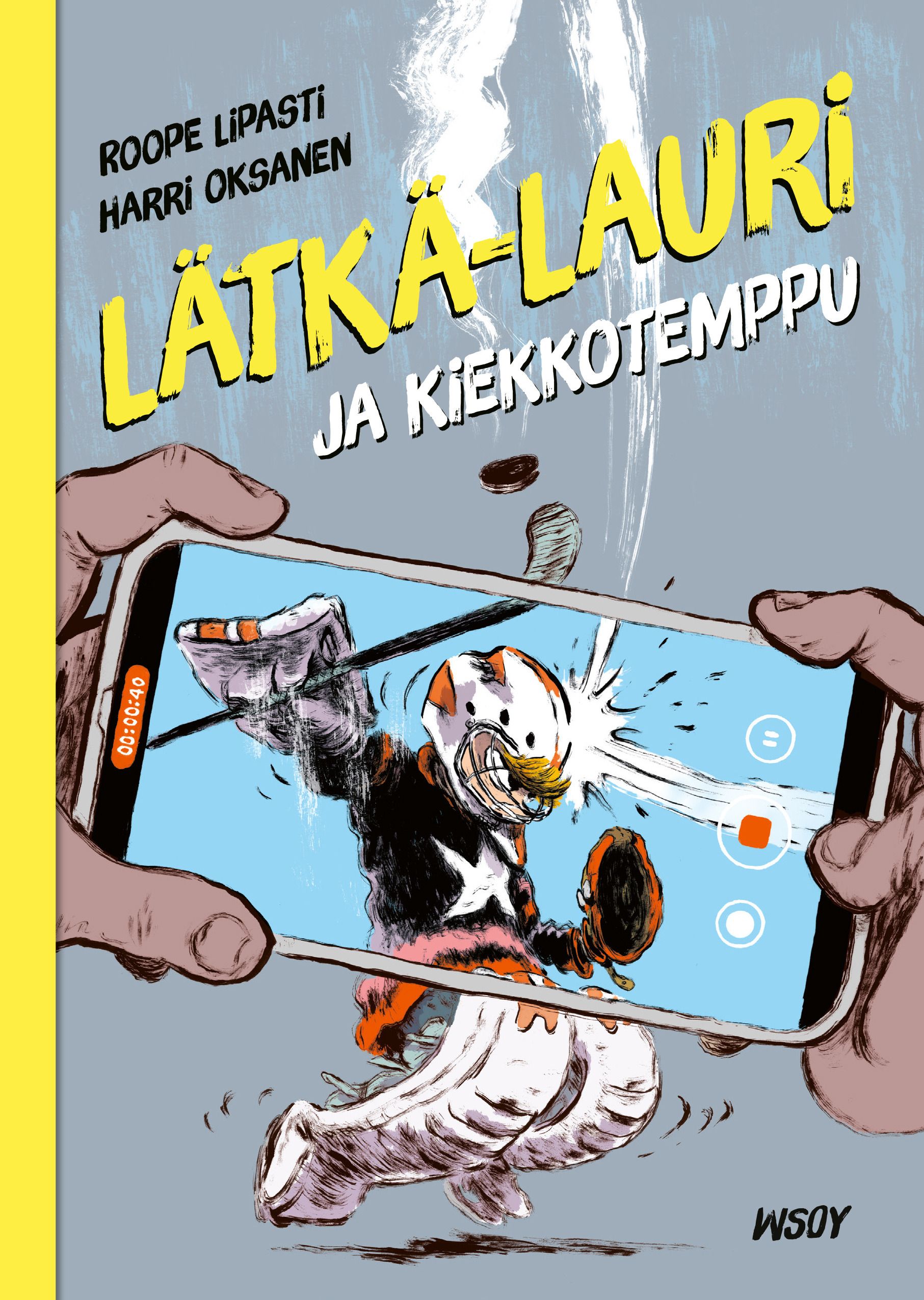 Siirry tuotesivulle Lätkä-Lauri ja kiekkotemppu