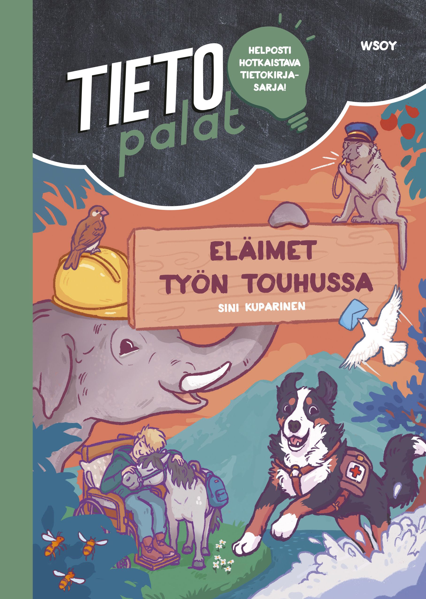 Siirry tuotesivulle Tietopalat: Eläimet työn touhussa