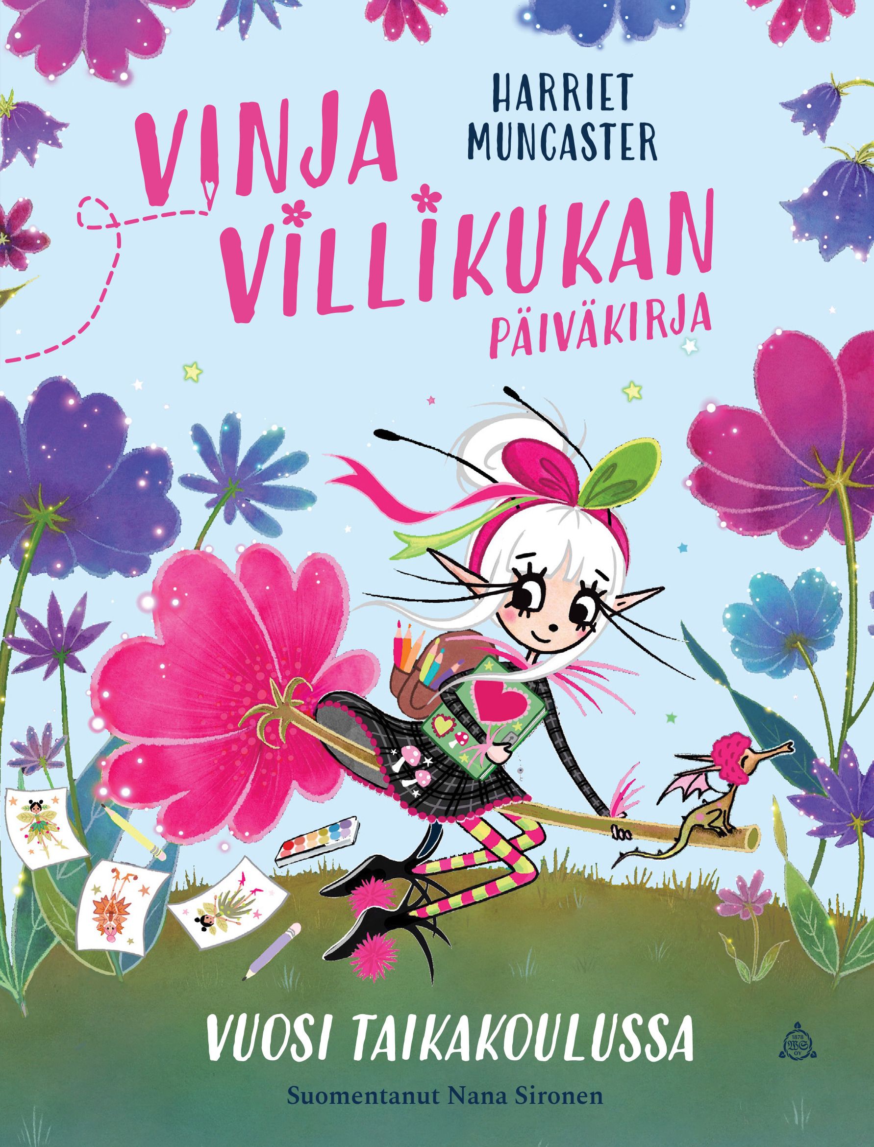 Siirry tuotesivulle Vinja Villikukan päiväkirja: Vuosi taikakoulussa