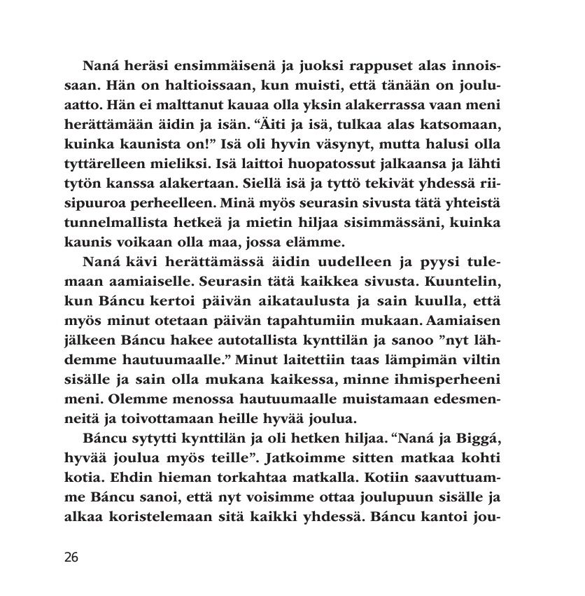 Lallukka - tassunjälkiä Sápmin lämmössä