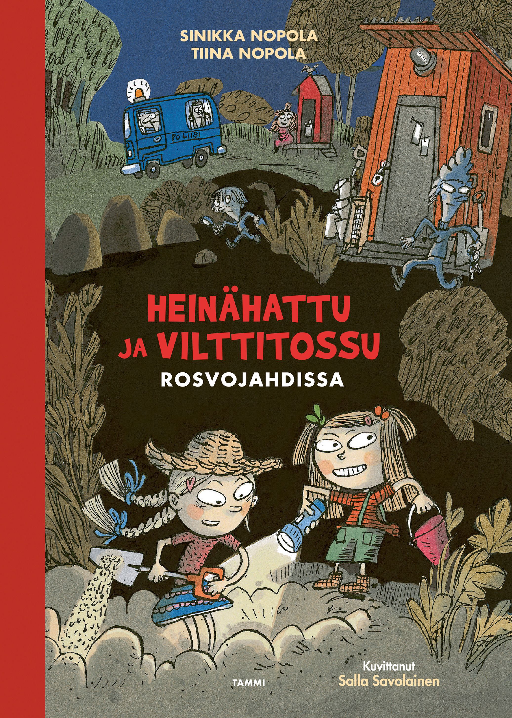 Siirry tuotesivulle Heinähattu ja Vilttitossu rosvojahdissa