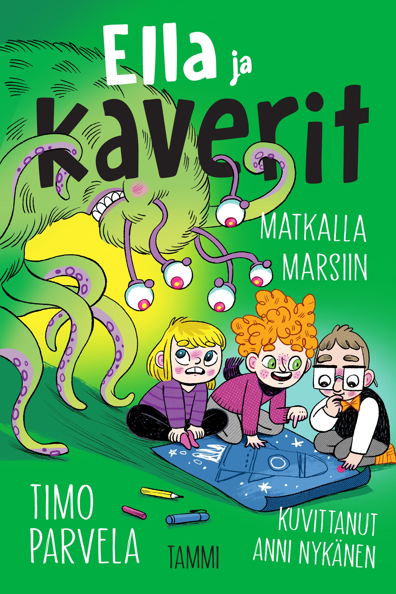 Ella ja kaverit matkalla Marsiin