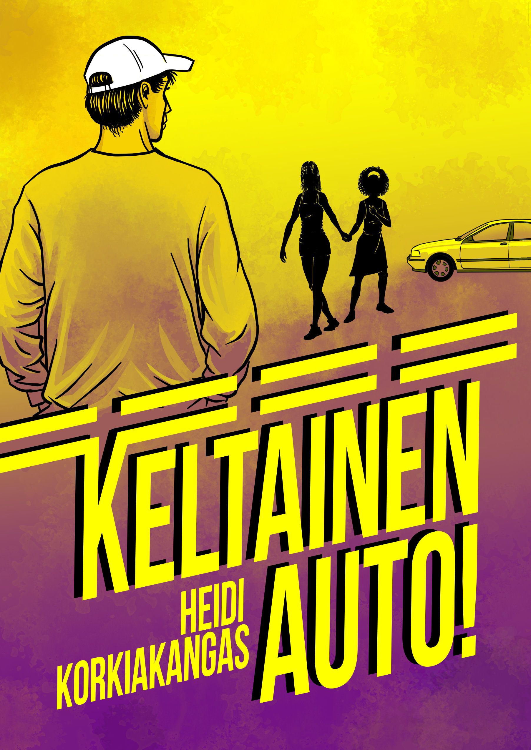 Siirry tuotesivulle Keltainen auto!