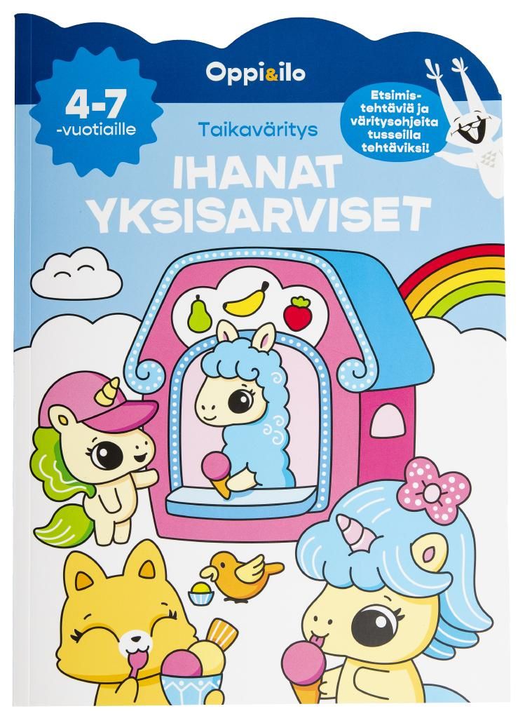 Taikaväritys Ihanat Yksisarviset 4-7 v