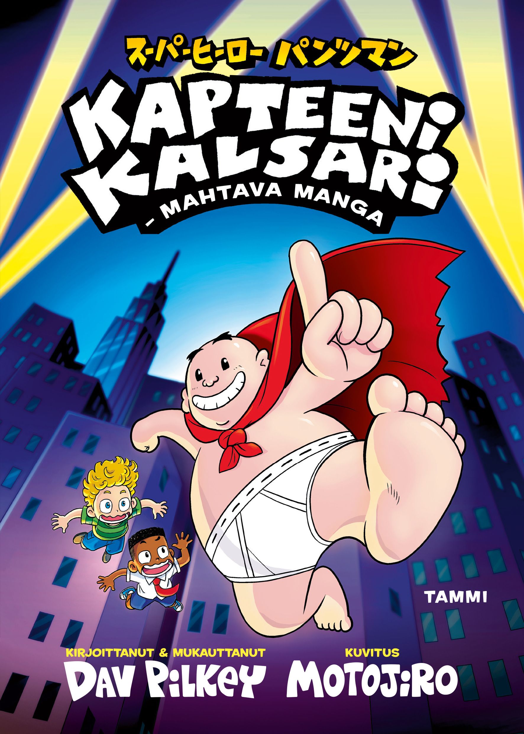 Kapteeni Kalsari. Mahtava manga