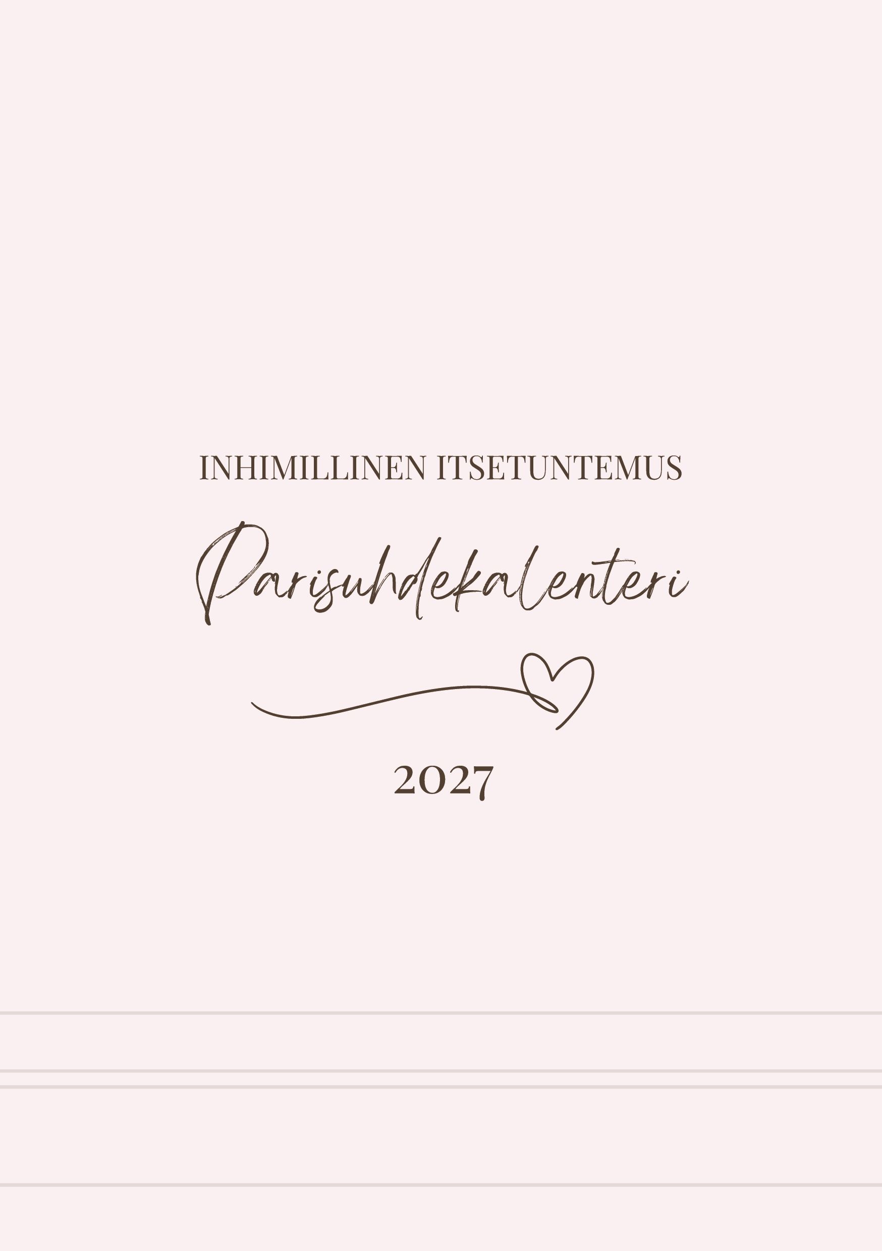 Siirry tuotesivulle Parisuhdekalenteri 2027