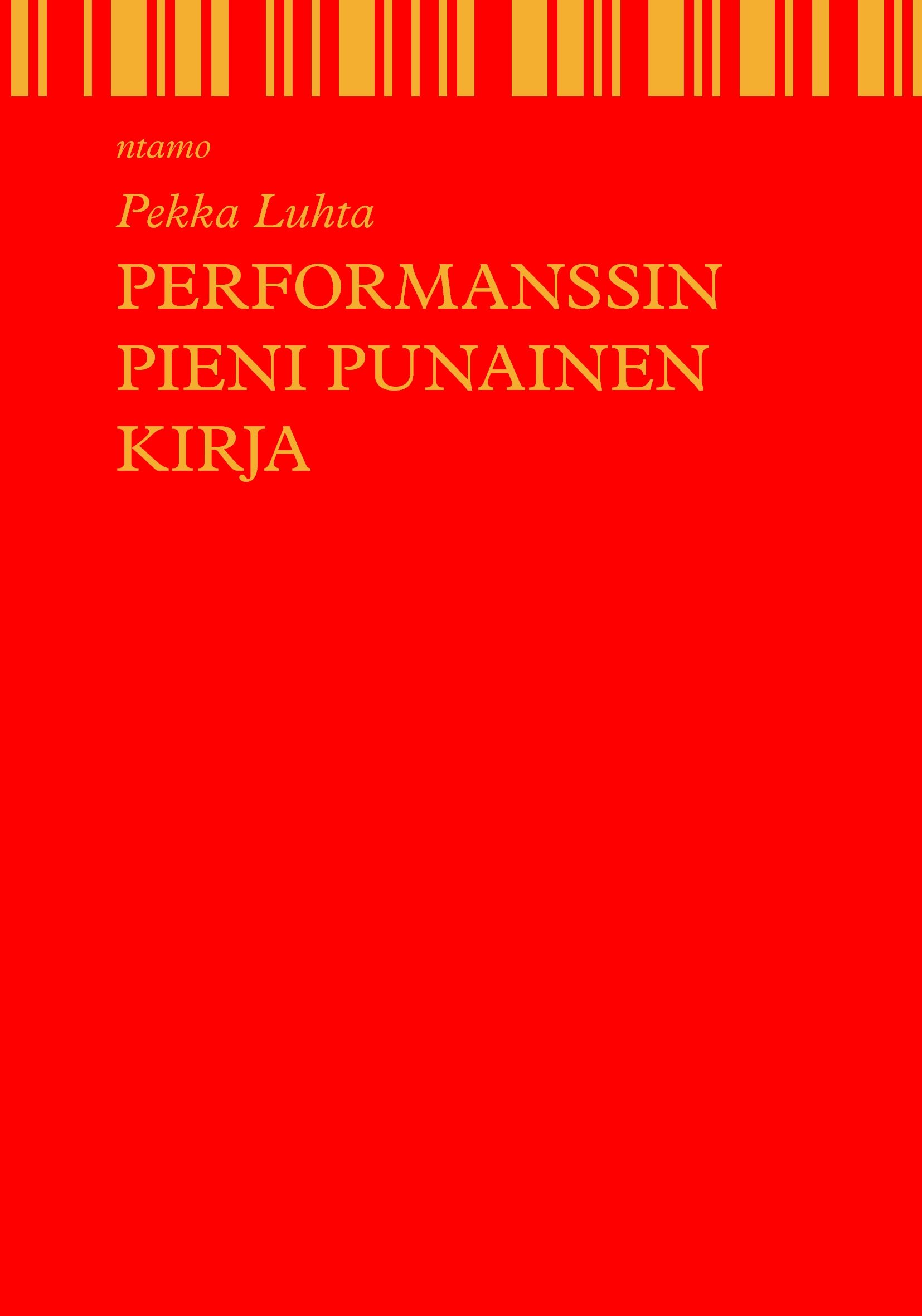 Performanssin pieni punainen kirja