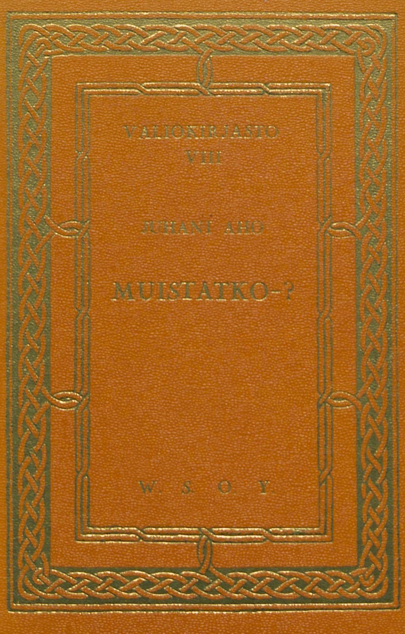 Muistatko -? (näköispainos)