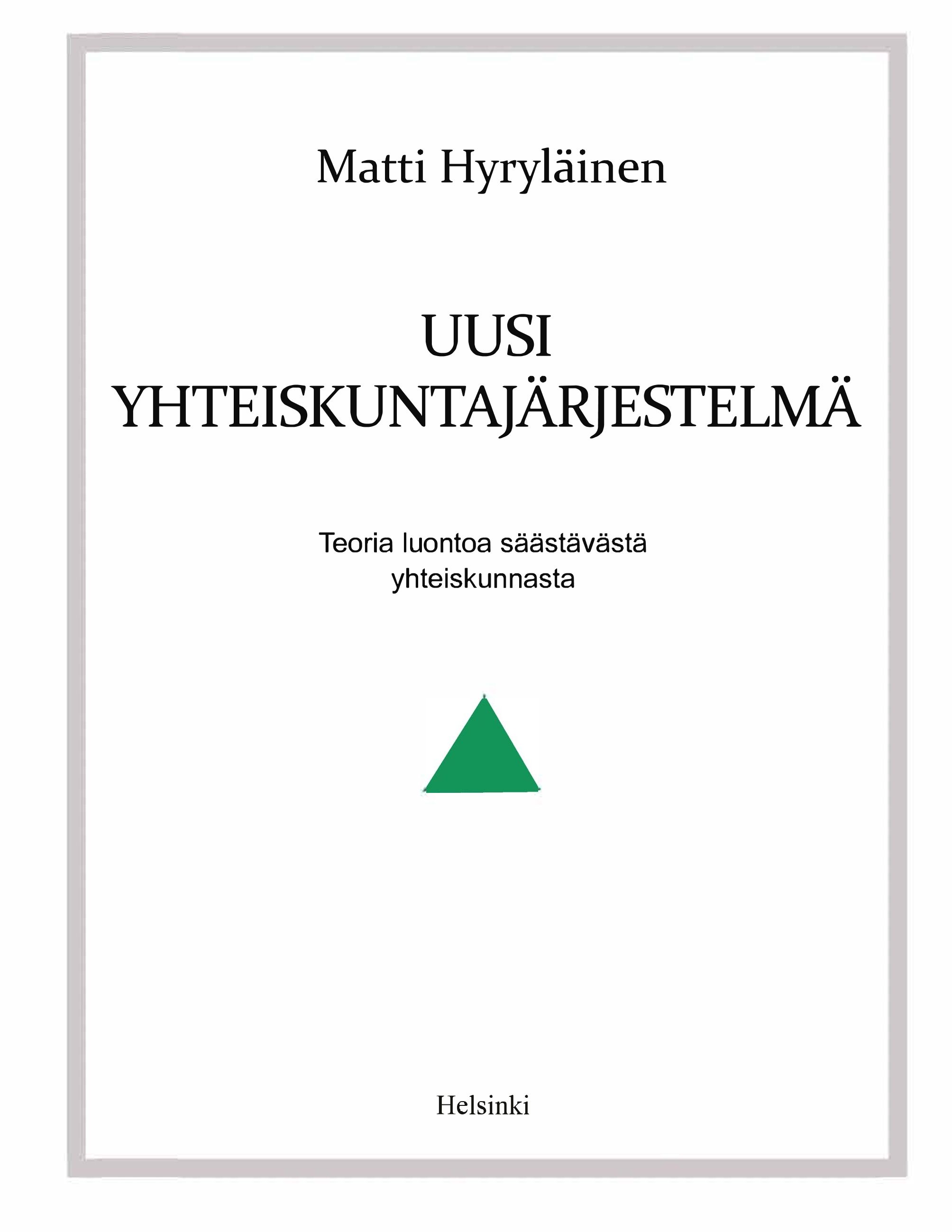 Uusi yhteiskuntajärjestelmä