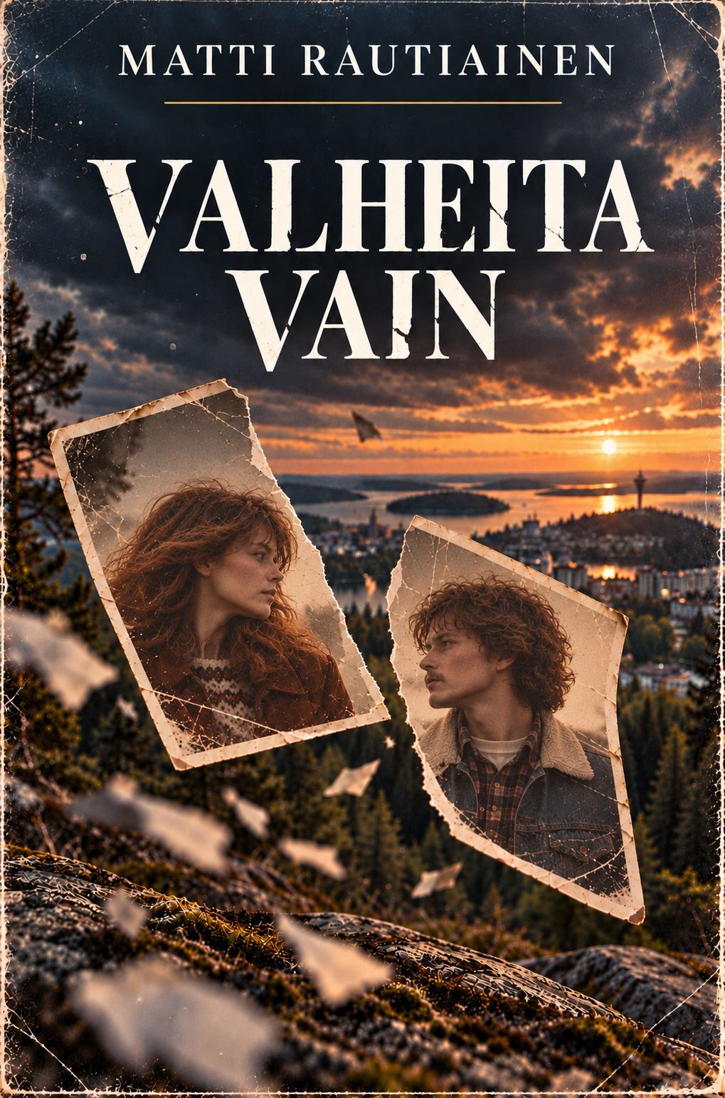 Valheita vain