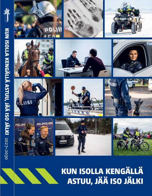 Siirry tuotesivulle Kun isolla kengällä astuu, jää iso jälki