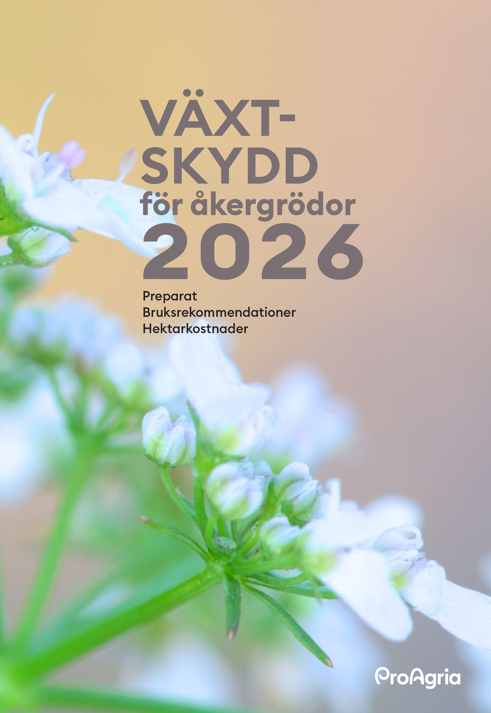 Växtskydd för åkergrödor 2026