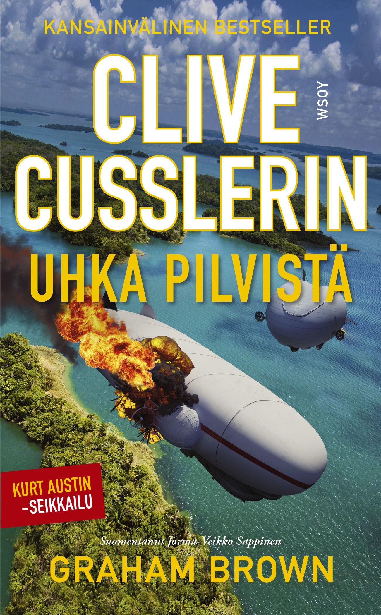 Clive Cusslerin Uhka pilvistä