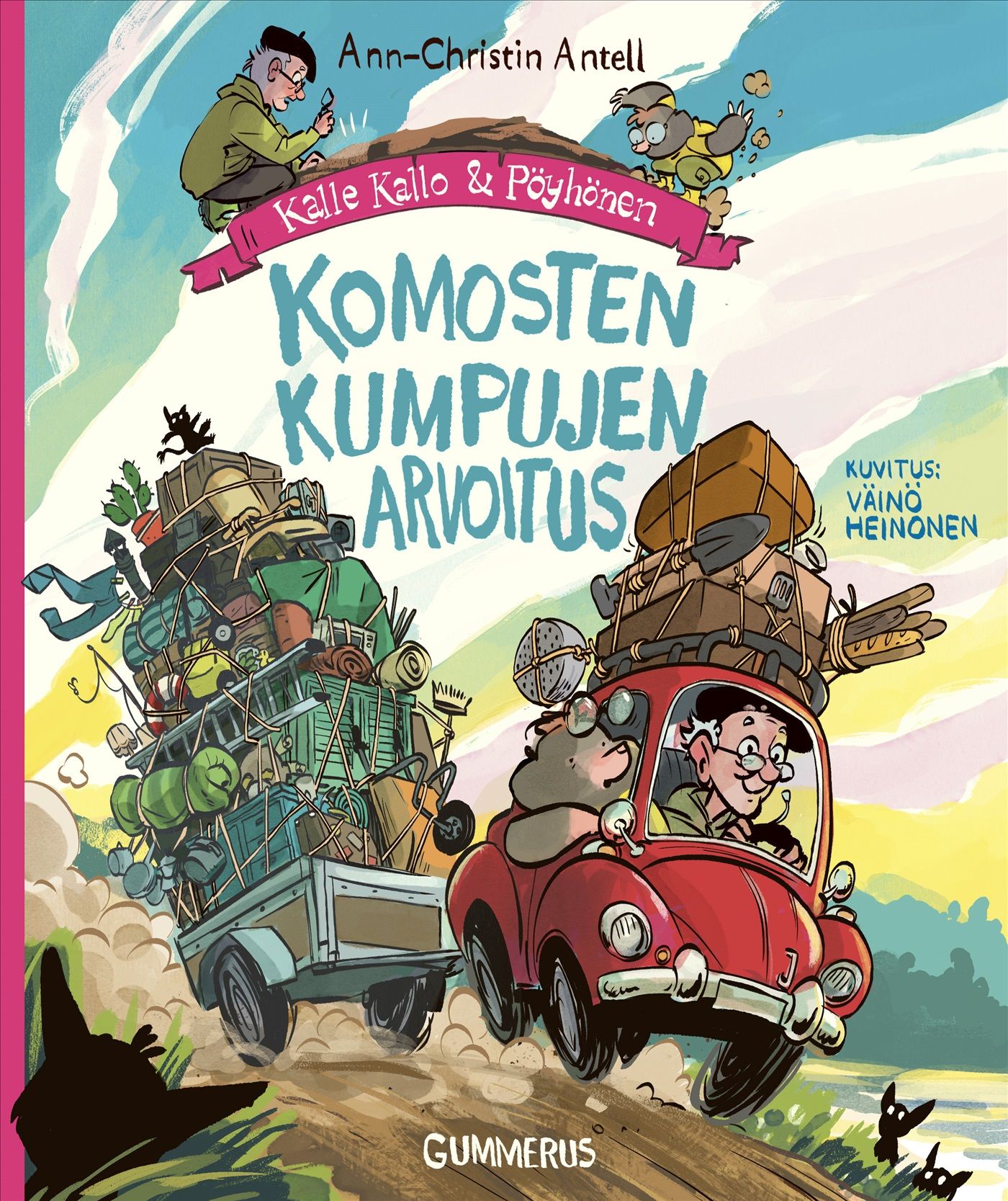 Kalle Kallo ja Pöyhönen - Komosten kumpujen arvoitus