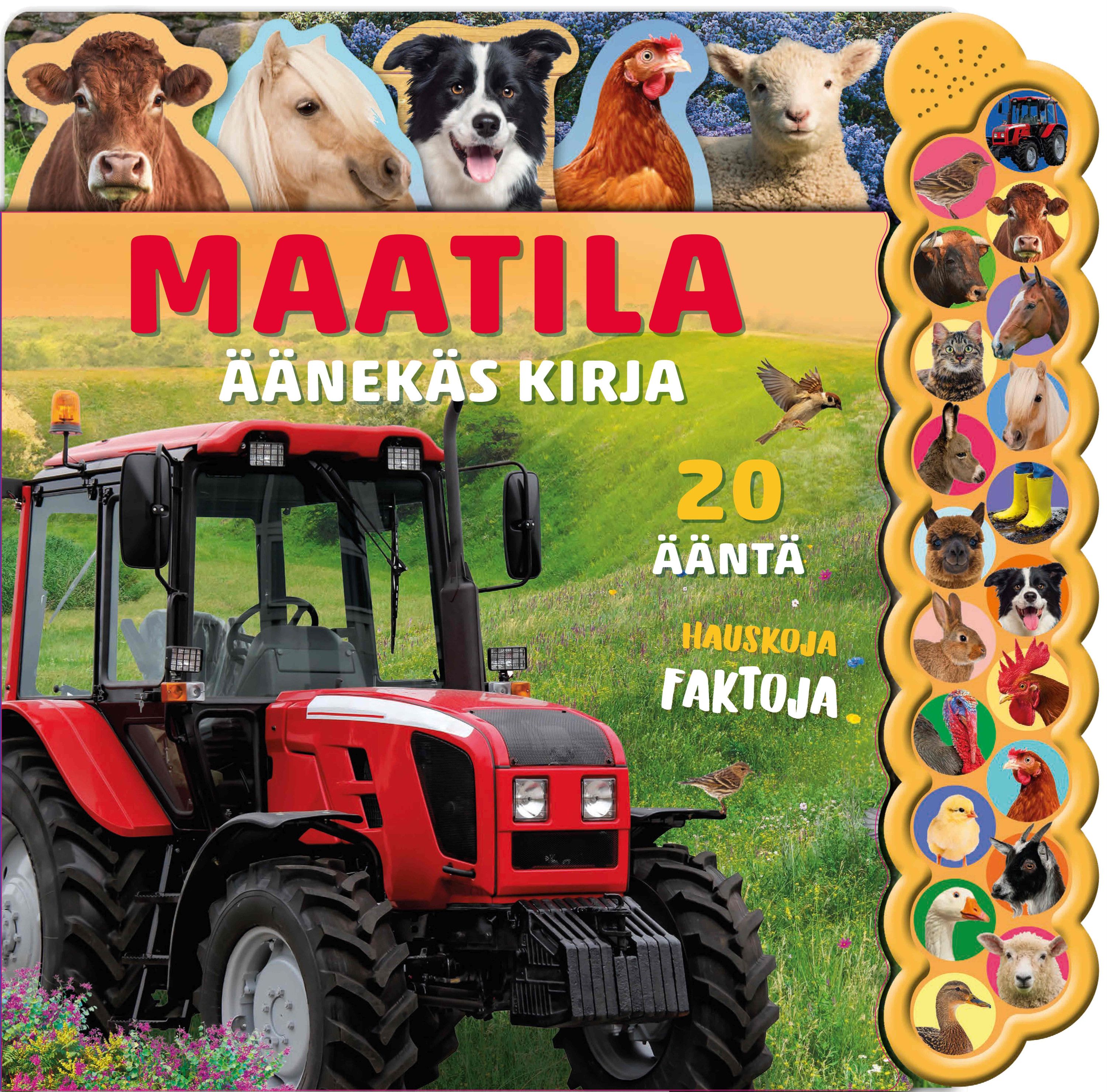 Maatila - äänekäs kirja